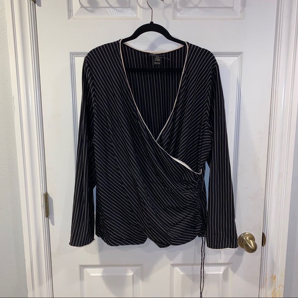 Lane Bryant Wrap Front Top - Size 18/20